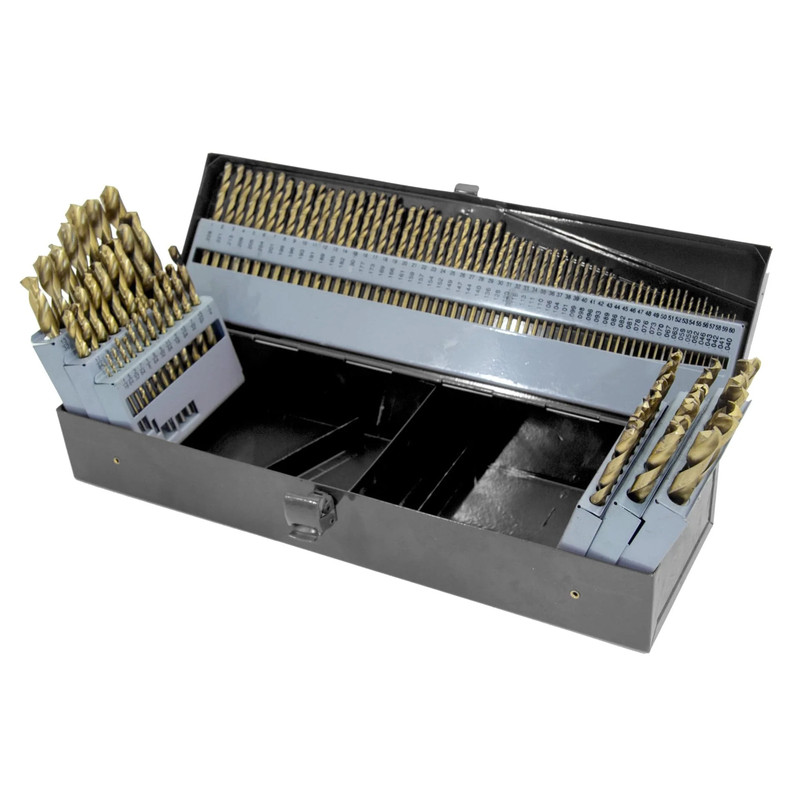 Titanium Nitride Coated Drill Bit and Driver Bit Set 115pc
